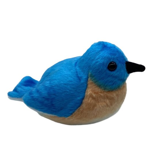 Wild Republic Plush Bluebird Stuffed Animal Toy Sings Bird Song Realistic - Picture 2 of 7